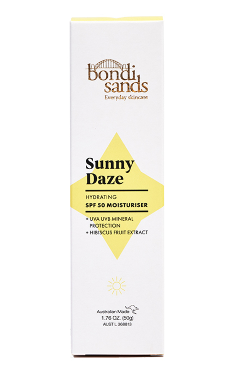 BONDI SANDS BONDI SANDS, SUNNY DAZE, drėkinamasis kremas kremas su apsauga nuo saulės SPF 50, 50 gr 50 g