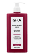 Q+A, HYALURONIC ACID POST-SHOWER MOISTURISER, drėkinamasis kūno kremas su hialurono rūgštimi, 250 ml