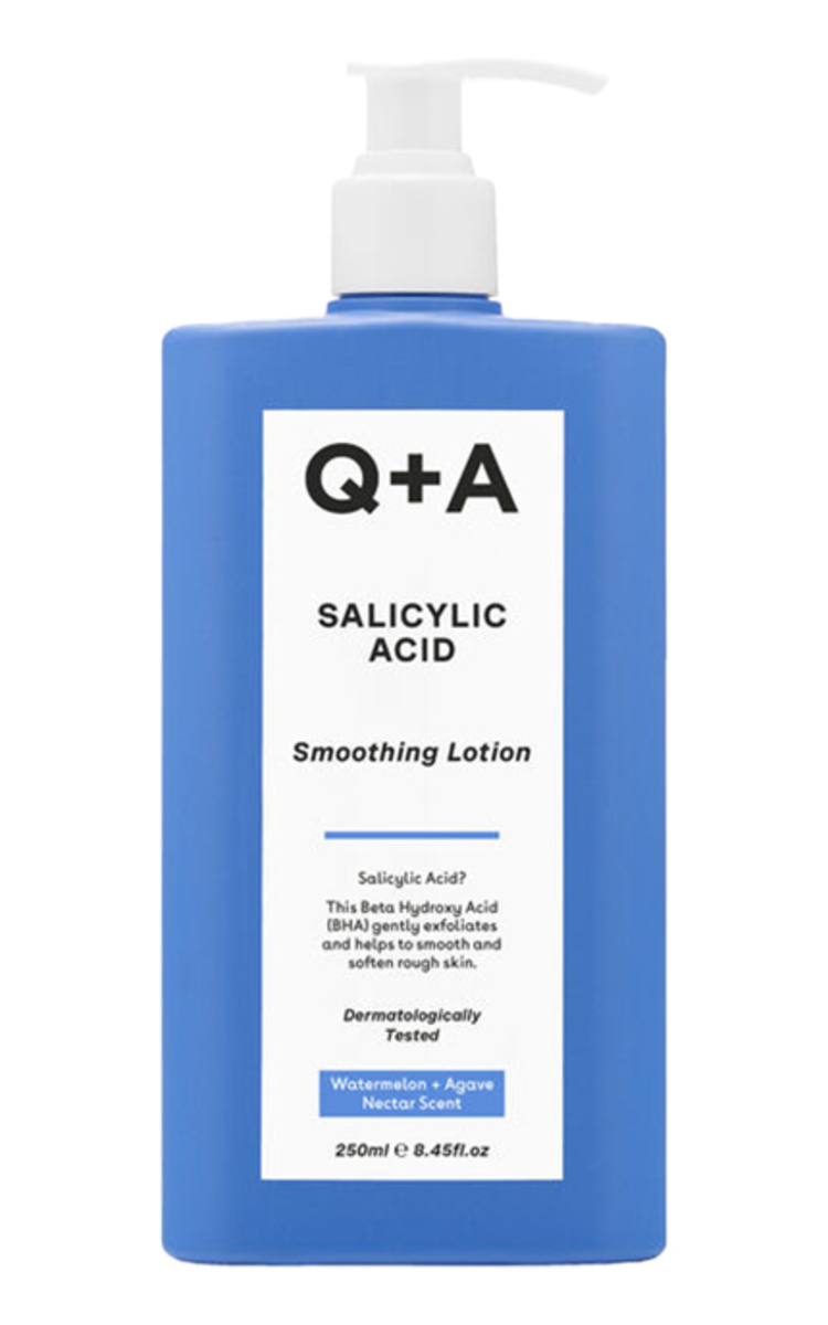 Q+A Q+A, SALICYLIC ACID SMOOTHING LOTION, odą glotninantis kūno losjonas su salicilo rūgštimi, 250 ml 250 ml