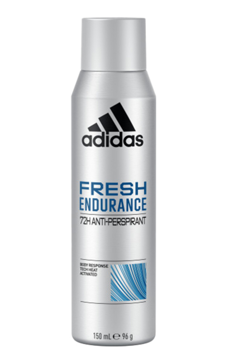 ADIDAS ADIDAS, FRESH ENDURANCE, vyriškas purškiamas antipersiprantas, 150 ml 150 ml