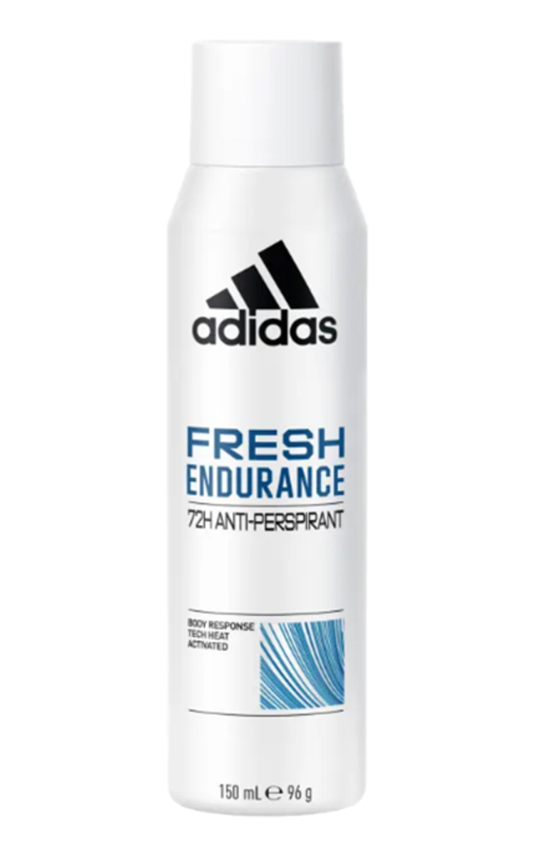 ADIDAS ADIDAS, FRESH ENDURANCE, moteriškas purškiamas dezodorantas, 150 ml 150 ml