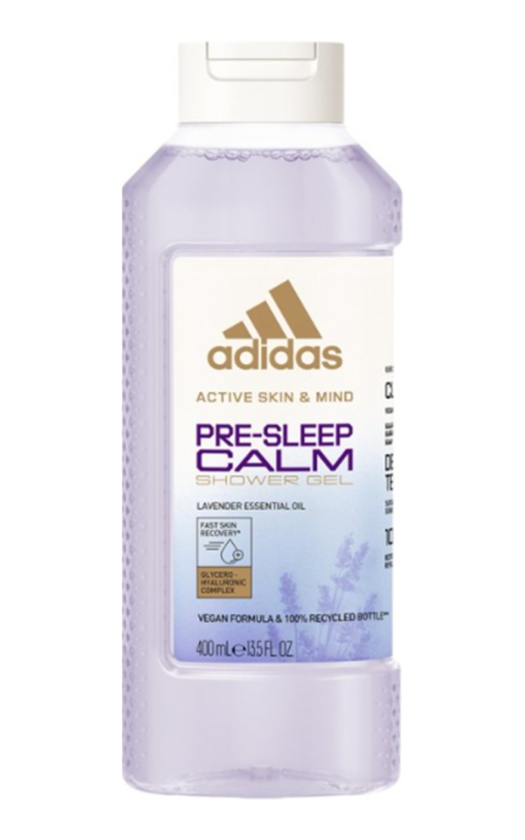 ADIDAS ADIDAS, ACTIVE SKIN & MIND PRE SLEEP CALM, moteriška dušo želė, 400 ml 400 ml