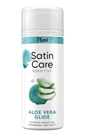 SATIN CARE, SENSITIVE, skutimosi gelis, 75 ml