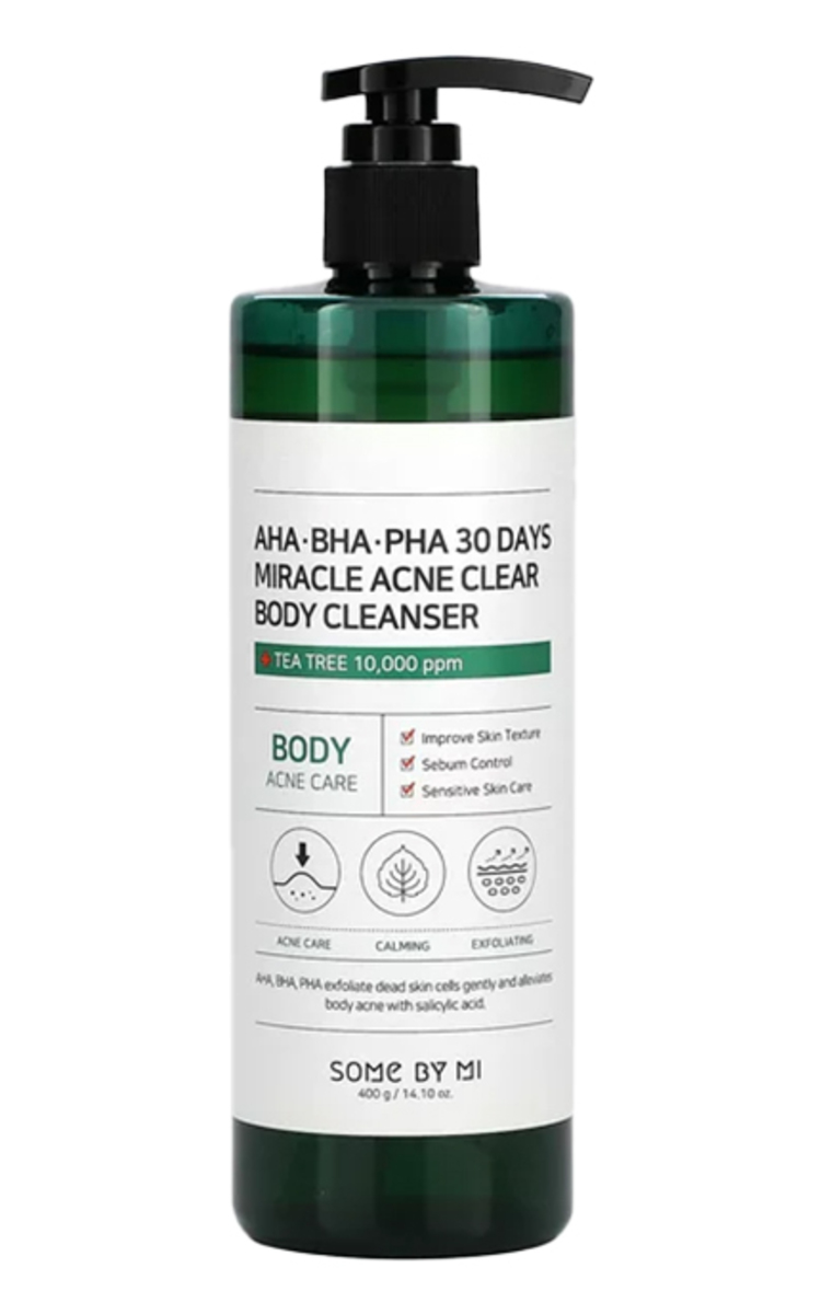 SOME BY MI SOME BY MI, AHA BHA PHA 30 DAYS MIRACLE ACNE CLEAR BODY CLEANSER, kūno prausiklis, 400 g.  400 g