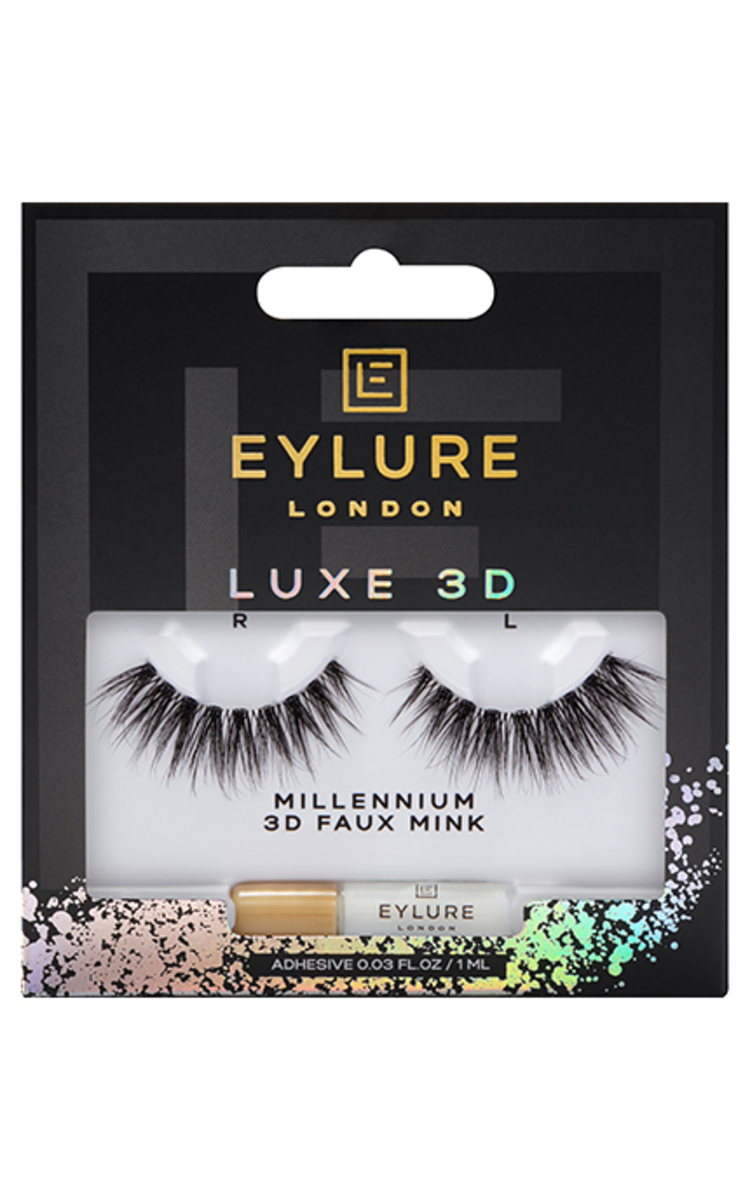 EYLURE EYLURE, LUXE 3D MILLENNIUM, dirbtinės blakstienos, 1 vnt. 1 vnt.