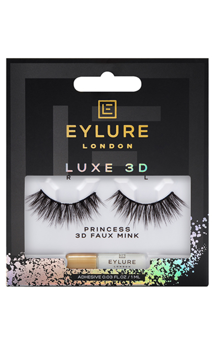 EYLURE EYLURE, LUXE 3D PRINCESS, dirbtinės blakstienos, 1 vnt.  2 vnt.