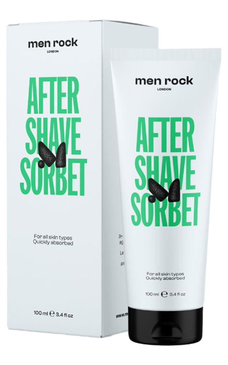 MEN ROCK MEN ROCK, AFTER SHAVE SORBET, kremas-šerbetas po skutimosi, 100 ml 100 ml