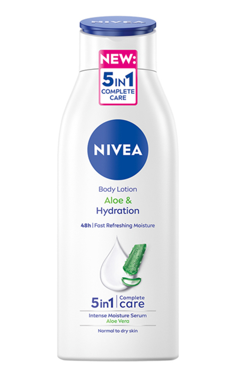 NIVEA NIVEA, ALOE & HYDRATION, kūno losjonas, 400 ml 400 ml