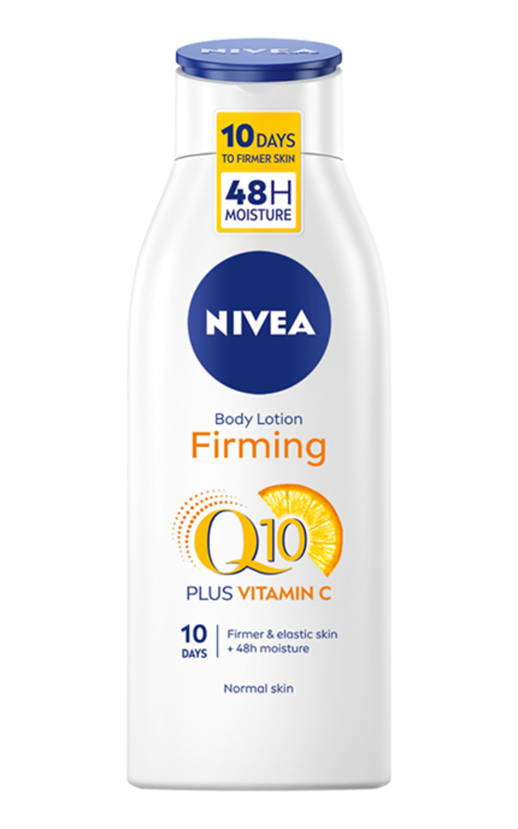 NIVEA NIVEA, Q10 + VIT C, stangrinamasis kūno pienelis, 400 ml 400 ml