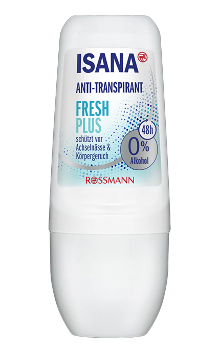 ISANA ISANA, FRESH PLUS, antiperspirantas.  50 ml