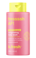 B.FRESH, FRESSSSH AF! BODY WASH, drėkinamasis kūno prausiklis su hialurono rūgštimi, 473 ml