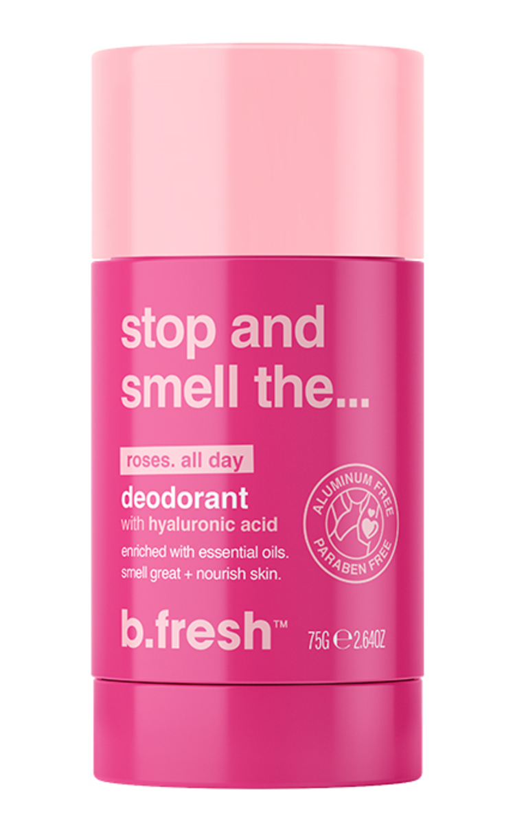 B.FRESH B.FRESH, STOP AND SMELL THE... ROSES ALUMINUM-FREE DEODORANT, tepamas dezodorantas, 50 g 75 g