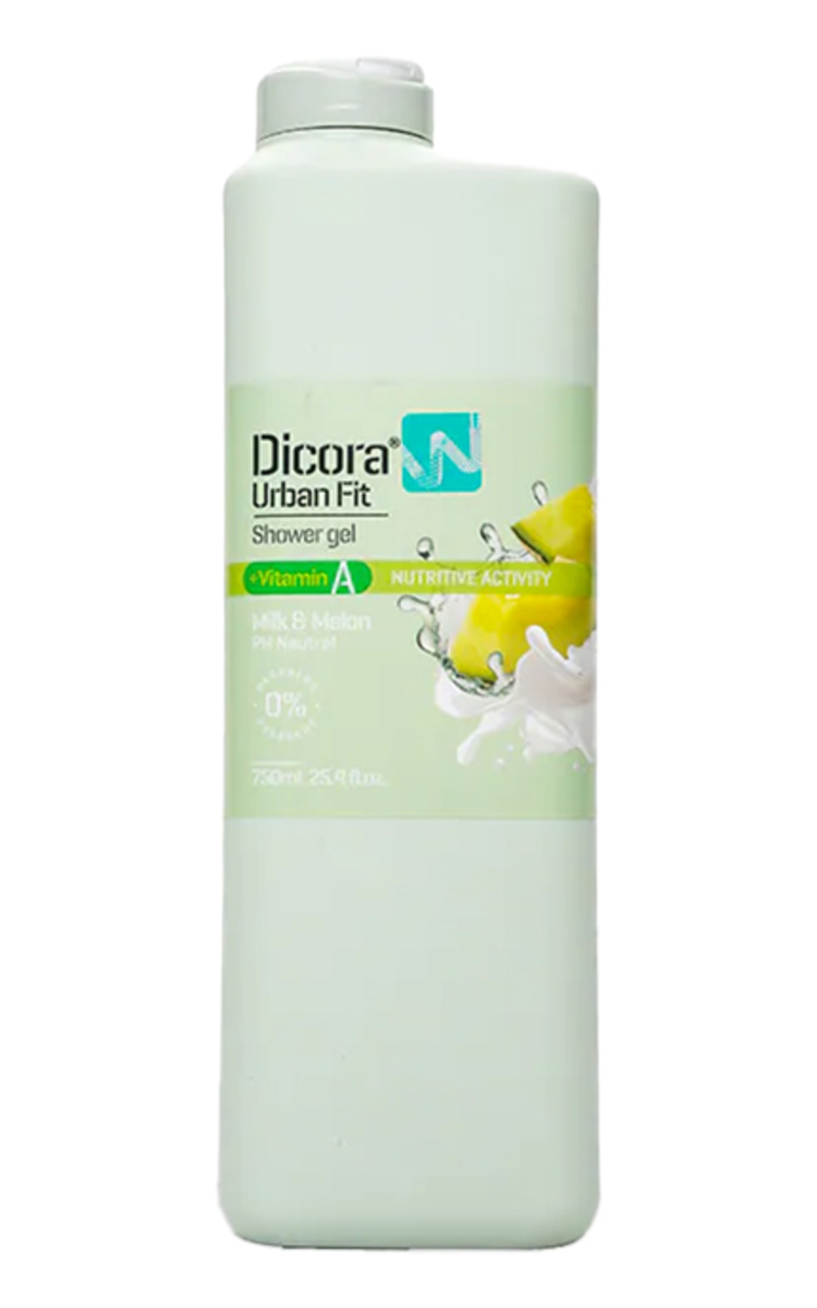 DICORA DICORA, URBAN FIT, maitinamasis dušo gelis, 1 vnt. 750 ml