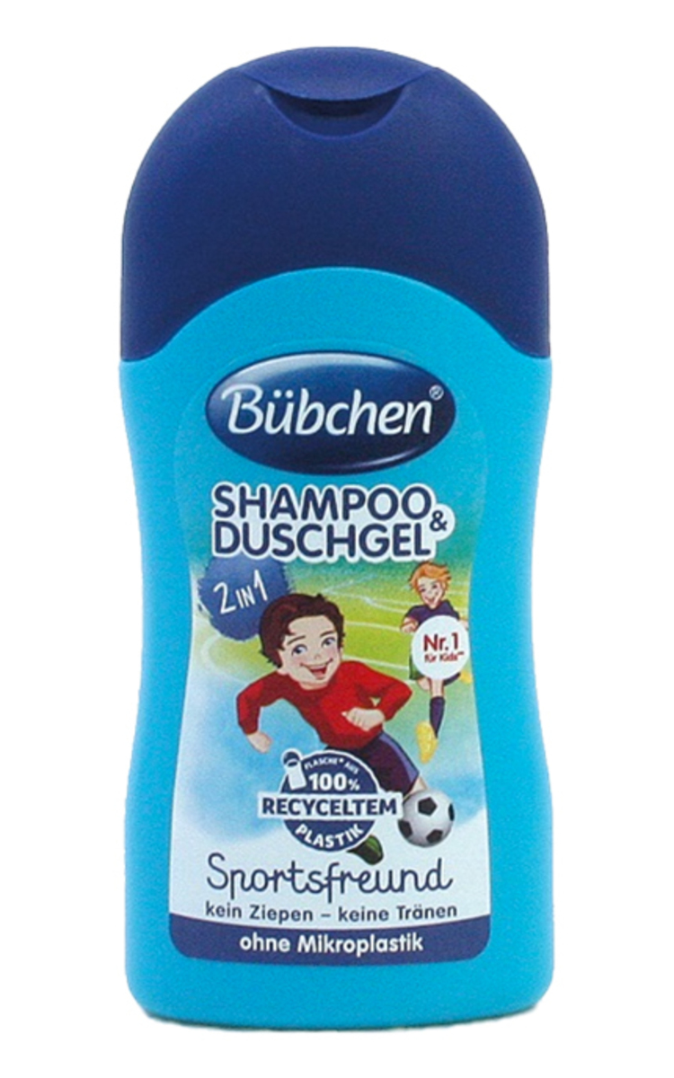 BUBCHEN BUBCHEN KIDS, SPORTO DRAUGAI, šampūnas ir prausiklis, 50 ml 50 ml