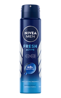 NIVEA MEN, FRESH ACTIVE, purškiamas dezodorantas antiperspirantas vyrams, 250 ml