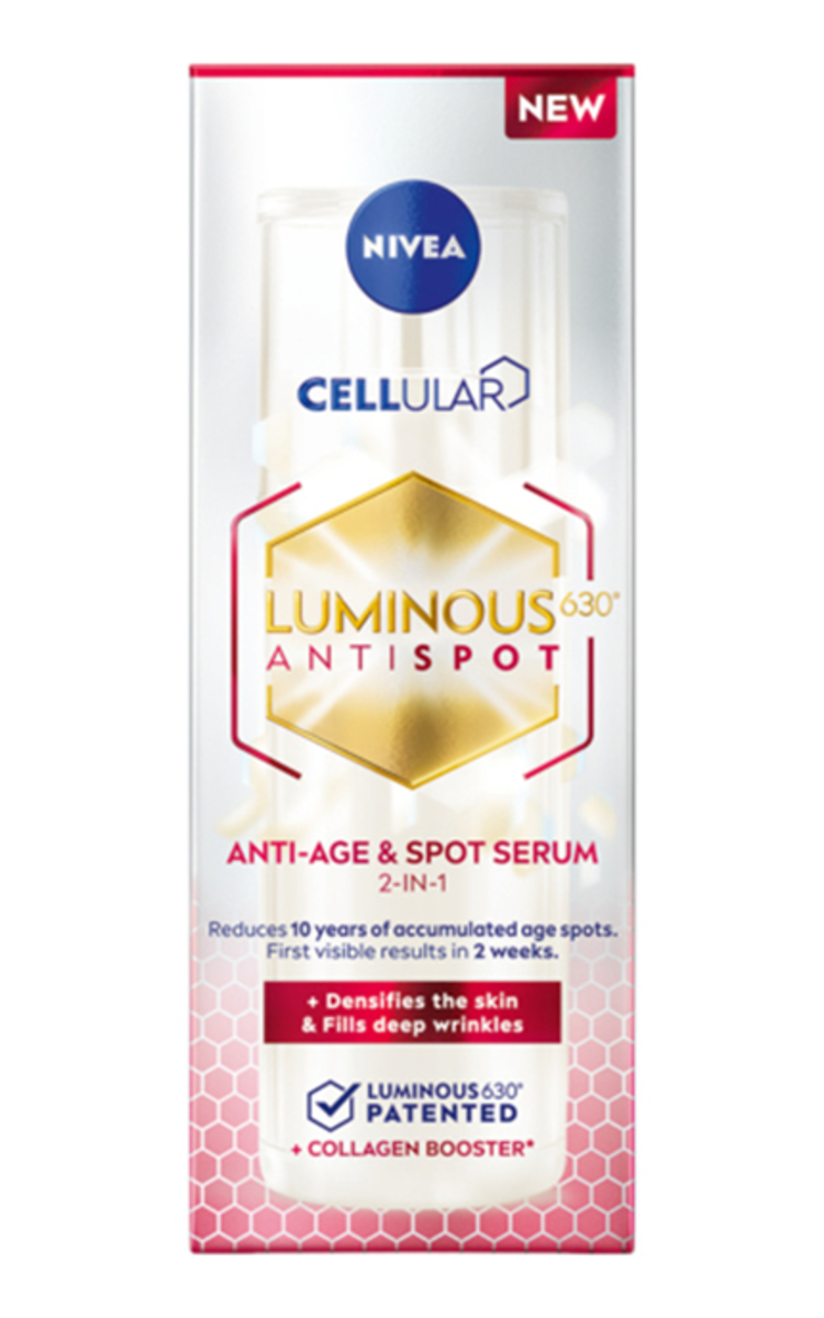 NIVEA NIVEA, CELLULAR LUMINOUS 630 ANTISPOT, serumas nuo pigmentinių dėmių, 30 ml 30 ml