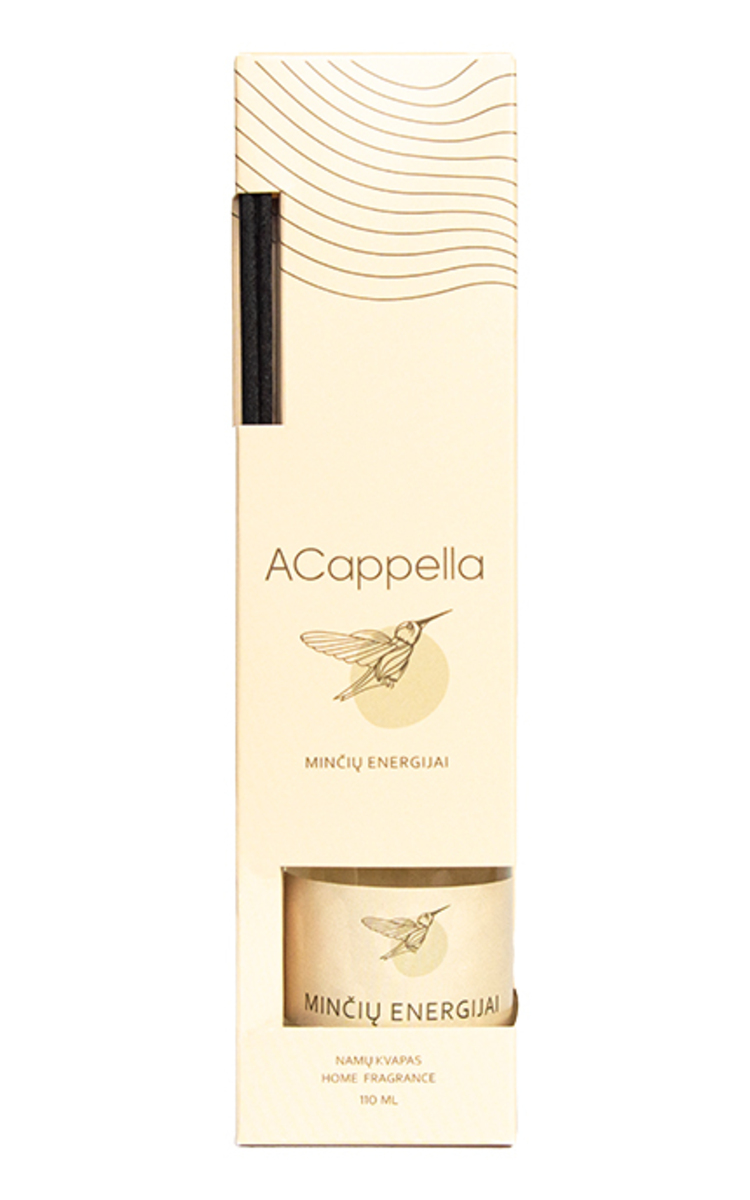 ACAPPELLA ACAPPELLA, MINČIŲ ENERGIJAI, funkcinis namų kvapas, 1 vnt. 110 ml