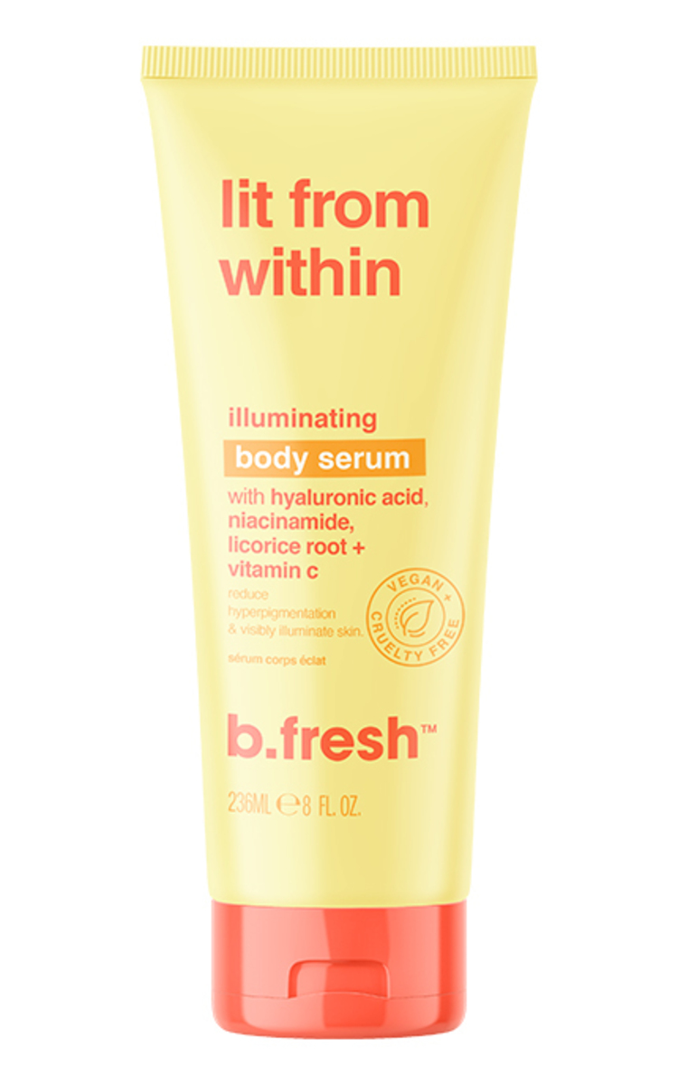 B.FRESH B.FRESH, LIT FROM WITHIN ILLUMINATING BODY SERUM, švytėjimo suteikiantis kūno serumas, 236 ml 236 ml