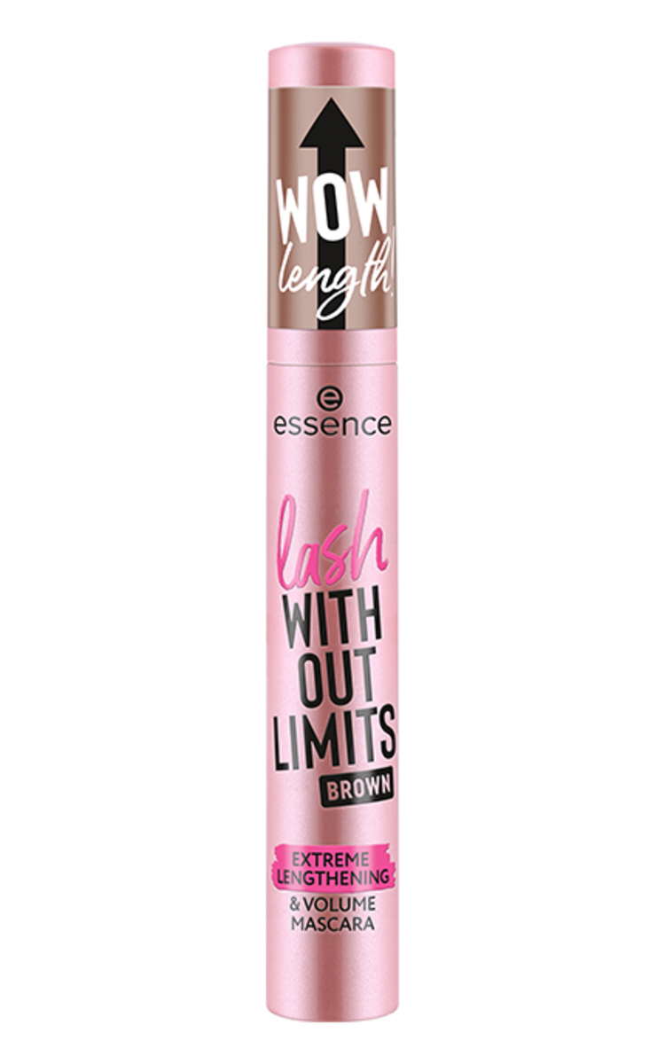 ESSENCE ESSENCE, LASH WITHOUT LIMITS BROWN, blakstienų tušas, 13 ml 13 ml