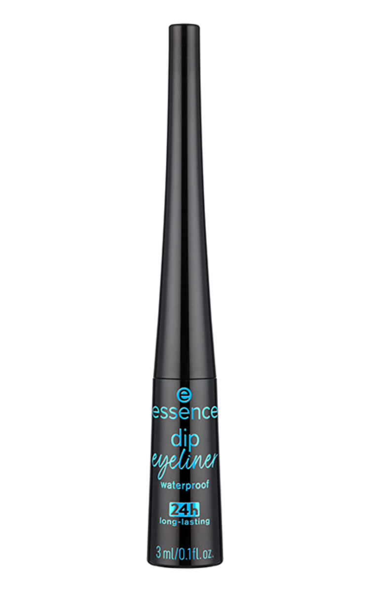 ESSENCE ESSENCE, DIP EYELINER WATERPROOF 24H LONG, akių apvadas, 3 ml 1 vnt.