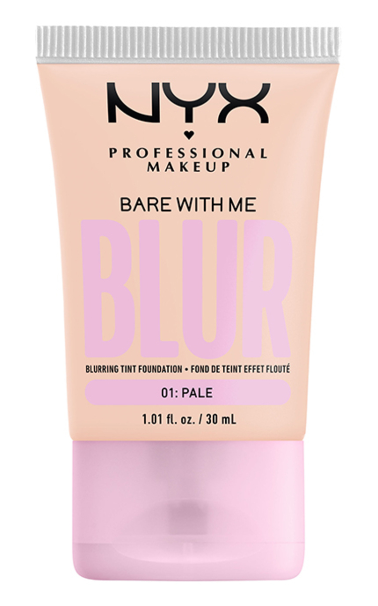 NYX PROFESSIONAL MAKEUP NYX PROFESSIONAL MAKEUP, BARE WITH ME BLUR, makiažo pagrindas, 30 ml Pale