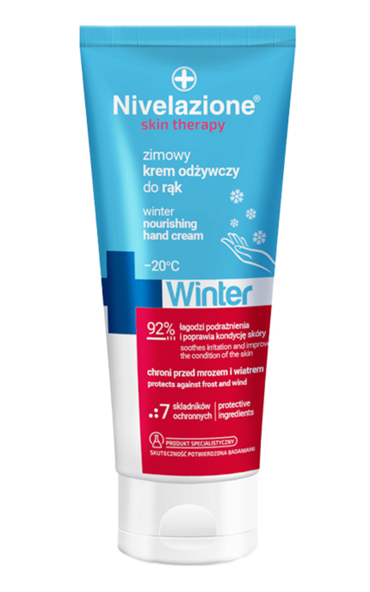 NIVELAZIONE, SKIN THERAPY WINTER, žieminis maitinamasis rankų kremas, 75 ml