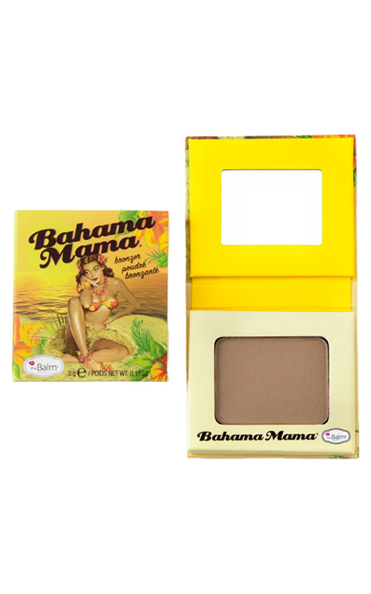 The Balm kosmetika THE BALM, BAHAMA MAMA, bronzinė pudra, kelioninis dydis, 3 g 1 vnt.