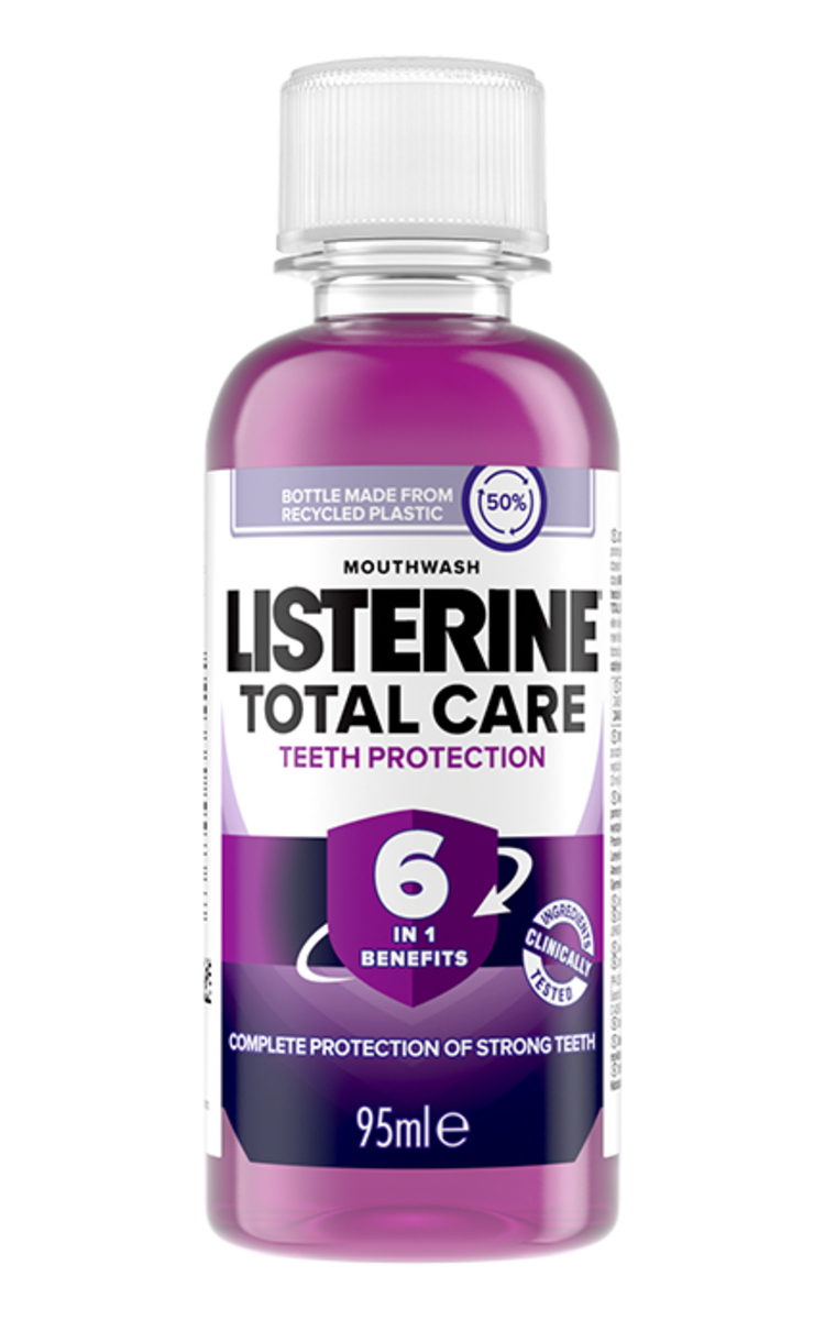 LISTERINE LISTERINE, TOTAL CARE, burnos skalavimo skystis, 95 ml 95 ml