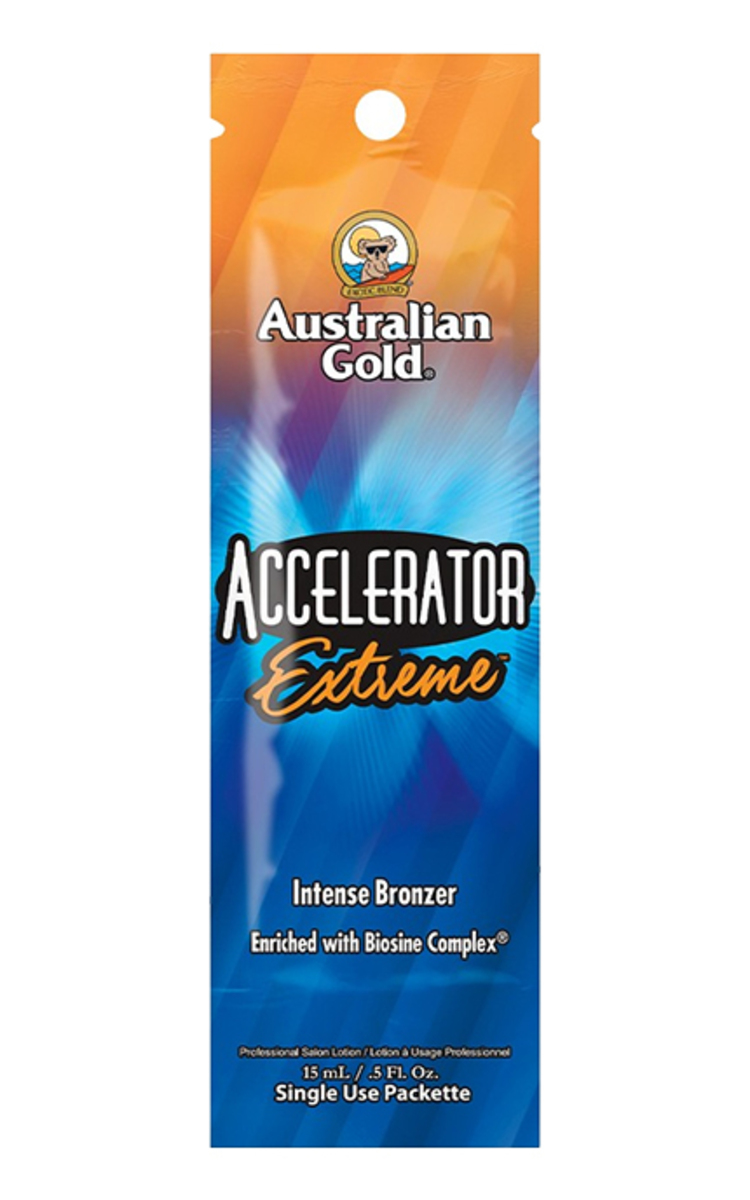 AUSTRALIAN GOLD AUSTRALIAN GOLD, ACCELERATOR EXTREME, kremas deginimuisi soliariume, 15 ml  15 ml