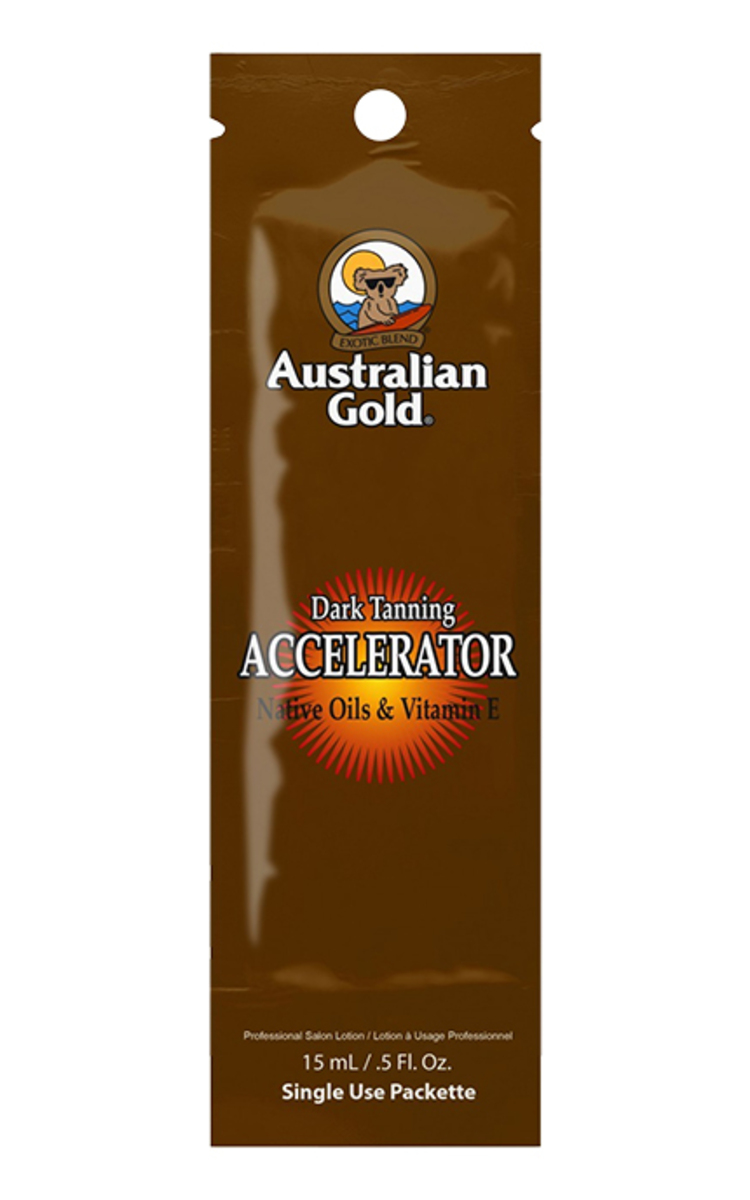 AUSTRALIAN GOLD AUSTRALIAN GOLD, DARK TAN ACCELERATOR, kremas deginimuisi soliariume, 15 ml 15 ml