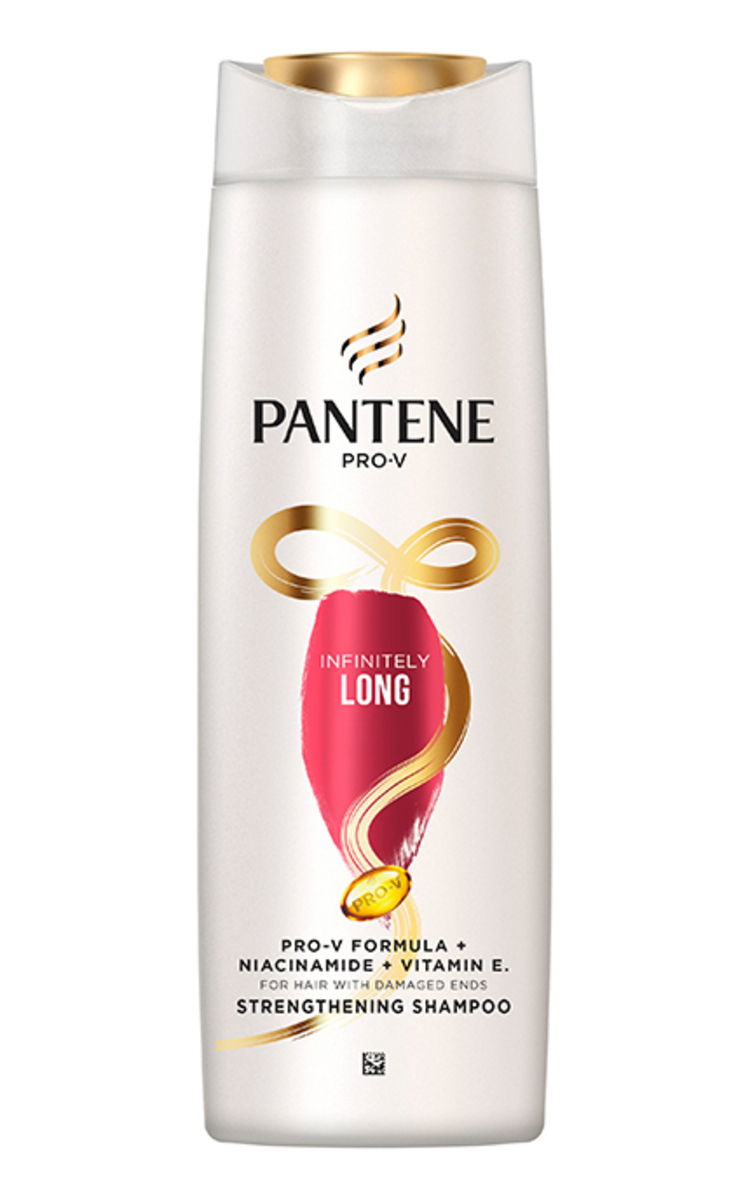 PANTENE PANTENE, INFINITELY LONG, ACTIVE NUTRI-PLEX, plaukų šampūnas, 400 ml. 400 ml