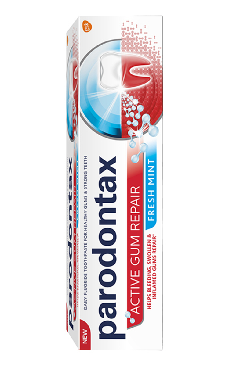 PARODONTAX PARODONTAX, ACTIVE GUM REPAIR, dantų pasta, 75 ml. 75 ml