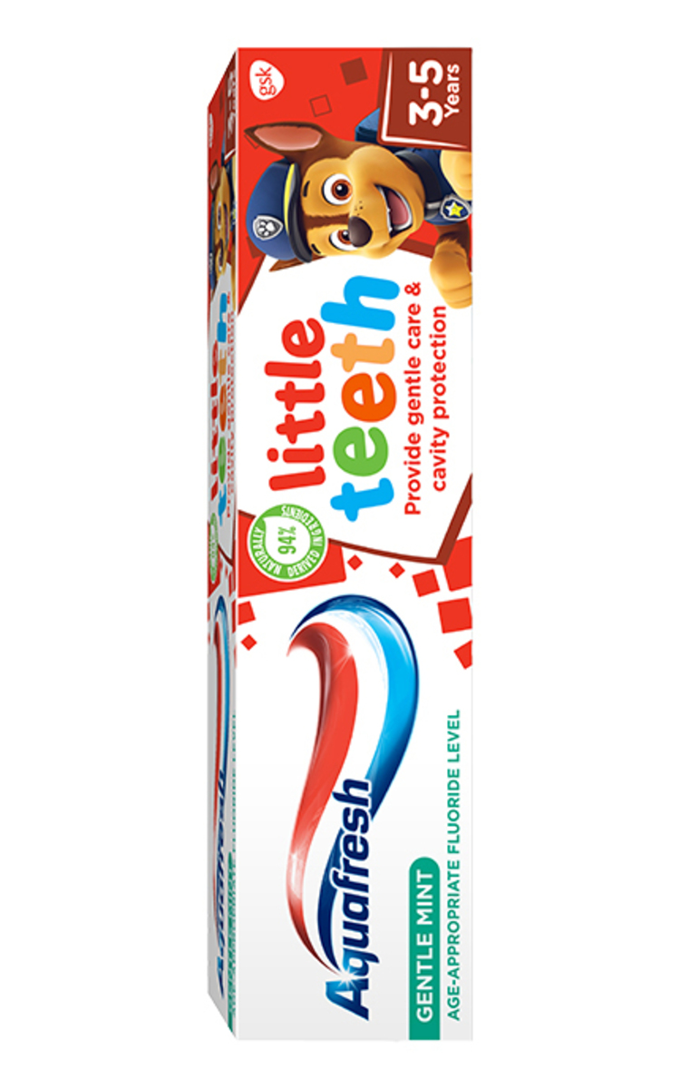 AQUAFRESH AQUAFRESH, LITTLE TEETH, dantų pasta, 3-5 m., 1 vnt. 50 ml