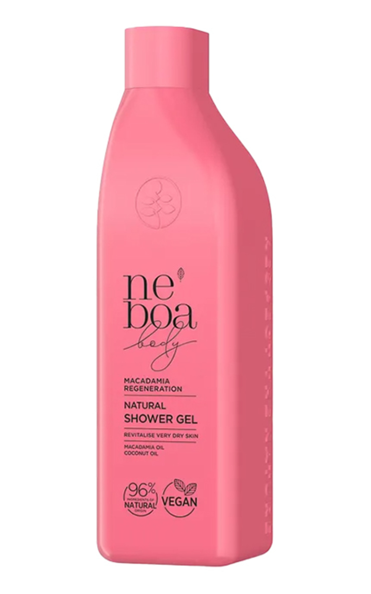 NEBOA NEBOA, BODY NATURAL MACADAMIA REGENERATION, dušo gelis, 300 ml 300 ml