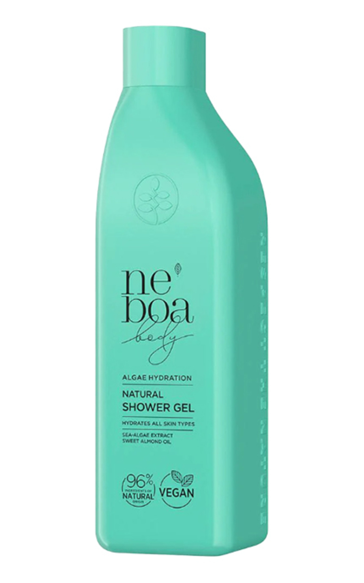 NEBOA NEBOA, BODY NATURAL ALGAE HYDRATION, dušo gelis, 300 ml 300 ml