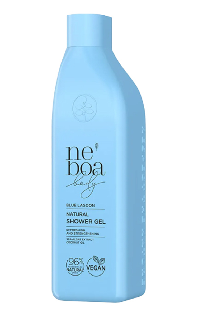 NEBOA NEBOA, BODY NATURAL BLUE LAGOON, dušo gelis, 300 ml 300 ml