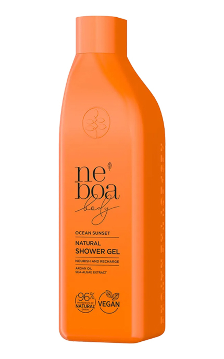 NEBOA NEBOA, BODY NATURAL OCEAN SUNSET, dušo gelis, 300 ml 300 ml