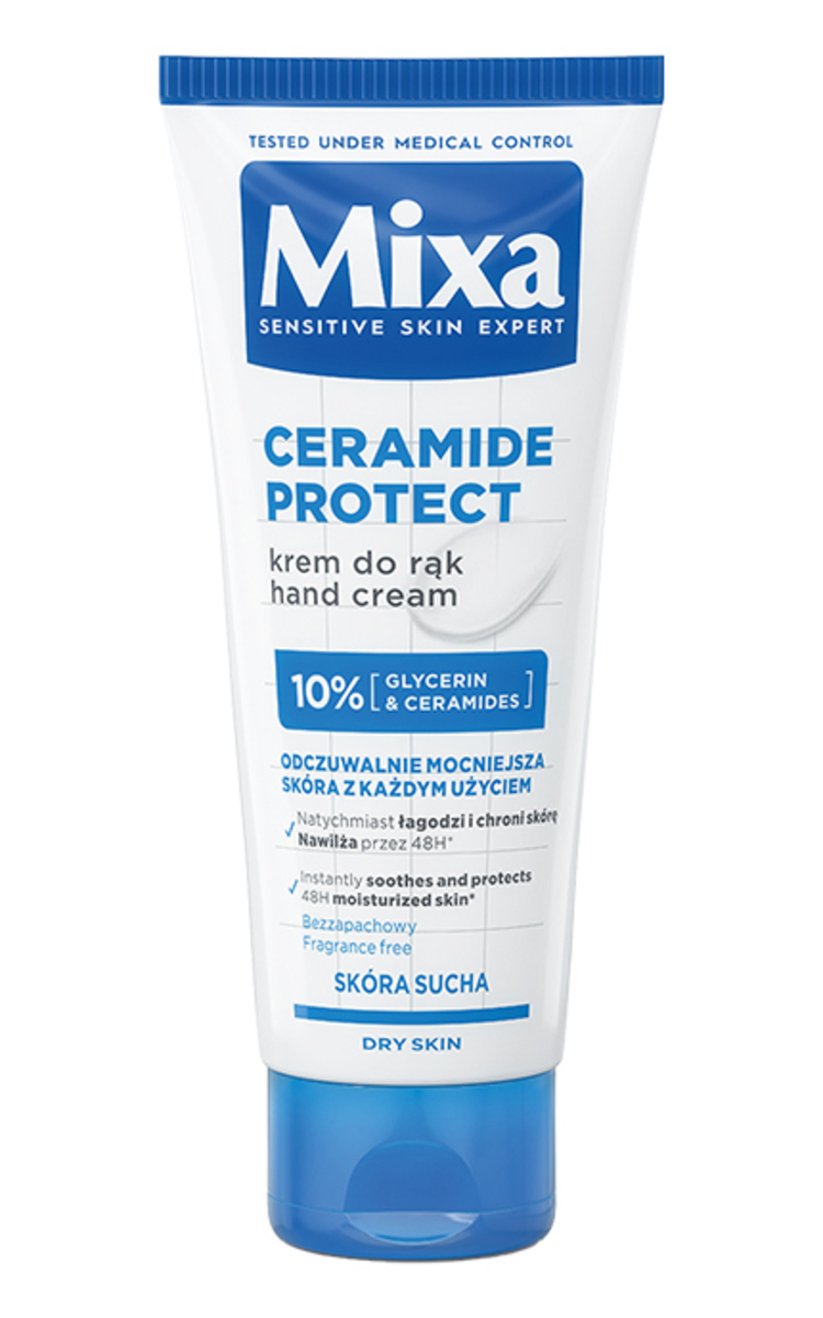 MIXA MIXA, CERAMIDE PROTECT, rankų kremas stiprinantis apsauginį odos barjerą, 100 ml 100 ml