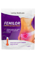 FEMILOR, MENSTRUAL CARE PATCH, šildantis pleistras menstruacinių skausmų mažinimui, 1 vnt.