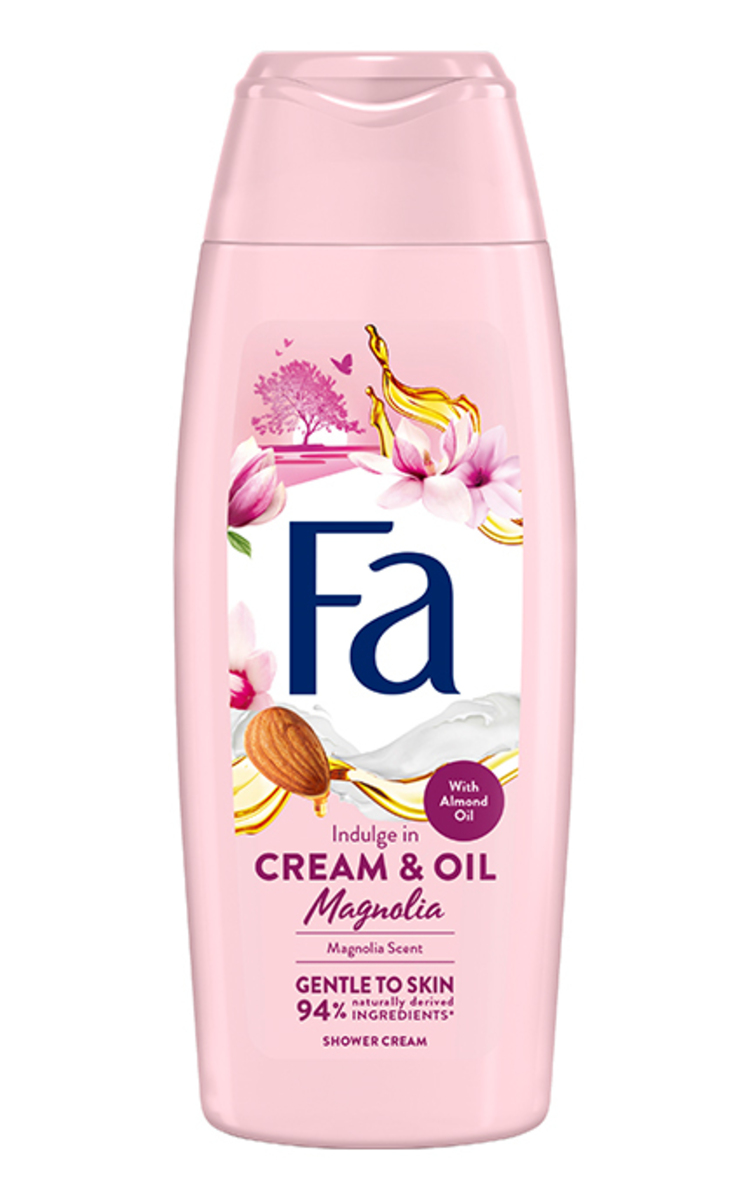 FA FA, CREAM & OIL MAGNOLIA, dušo gelis, 250 ml 250 ml