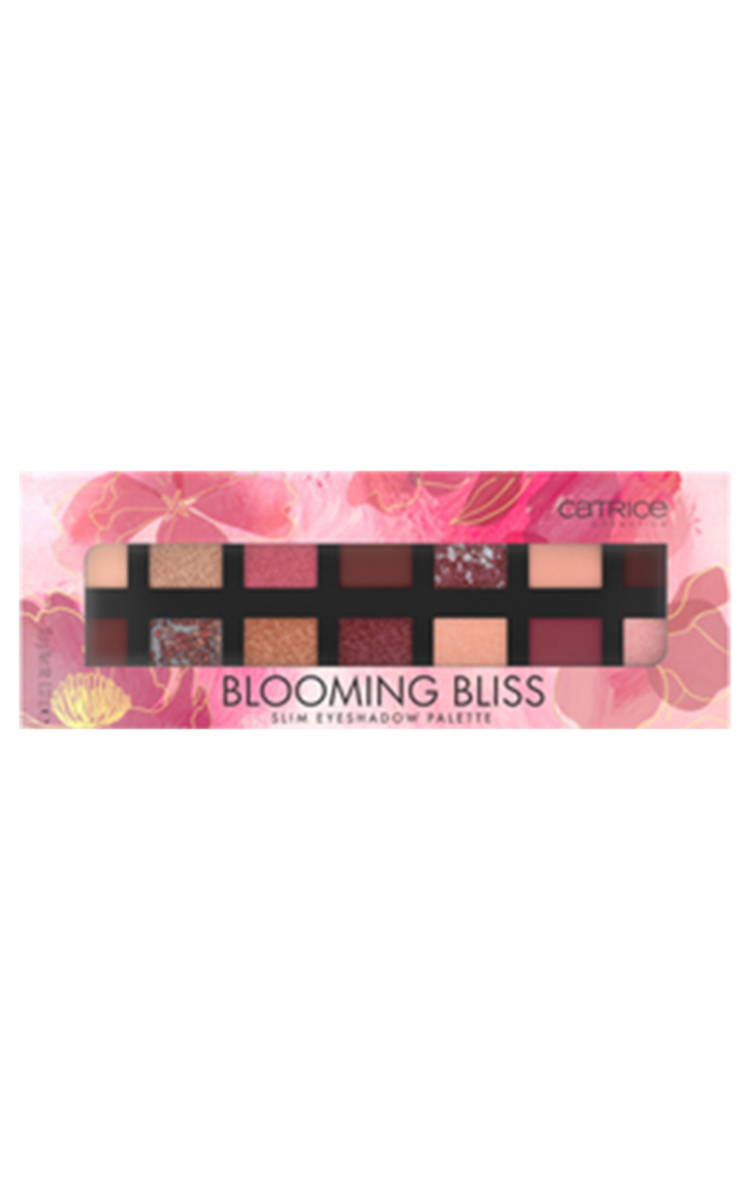 CATRICE CATRICE, BLOOMING BLISS SLIM EYESHADOW PALETTE, akių šešėlių paletė, 10.6 g 1 vnt.