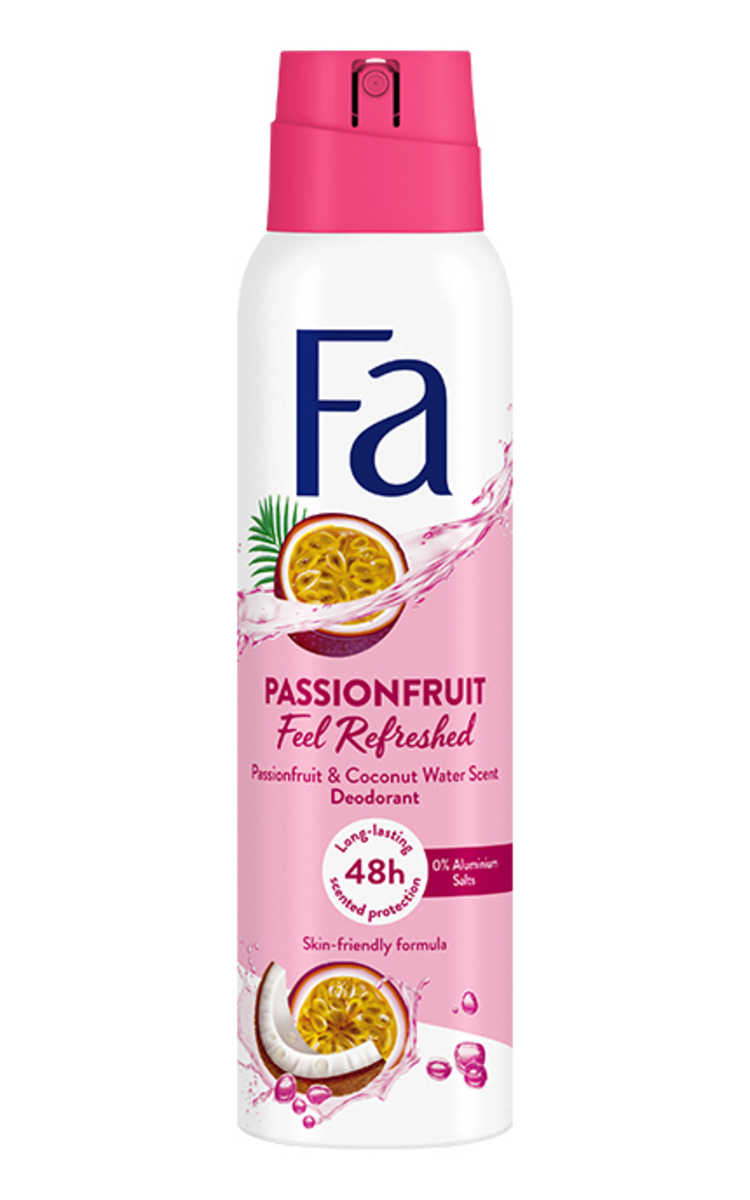 FA FA, FEEL REFRESHED, aerozolinis dezodorantas, 150 ml 150 ml