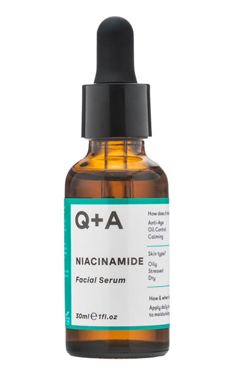 Q+A Q+A, NIACINAMIDE FACIAL SERUM, veido serumas su niacinamidu, 30 ml 30 ml