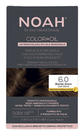 NOAH, 6.0 COLOR IN OIL DARK BLOND, aliejiniai plaukų dažai, 135 ml   