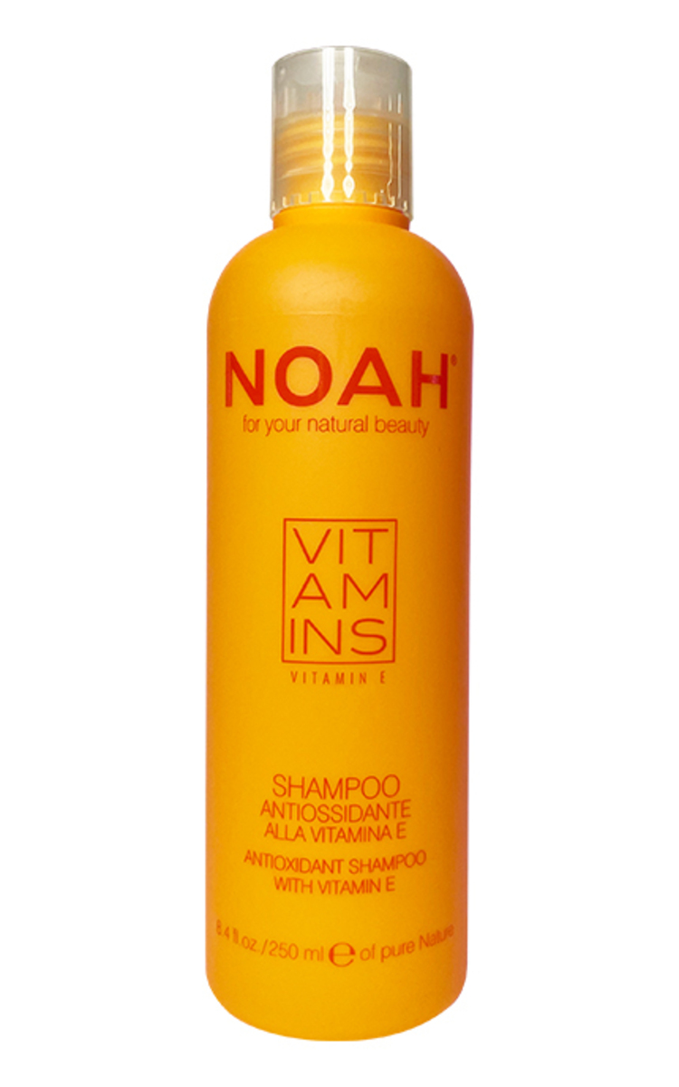 NOAH NOAH, VITAMINS ANTIOXIDANT SHAMPOO WITH VITAMIN E, šampūnas su vitaminu E, 250 ml   250 ml