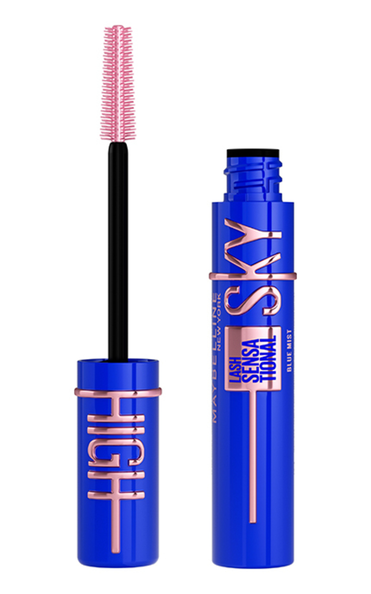 MAYBELLINE NEW YORK MAYBELLINE, LASH SENSATIONAL SKY HIGH BLUE MIST, blakstienų tušas, 7.2 ml 1 vnt.