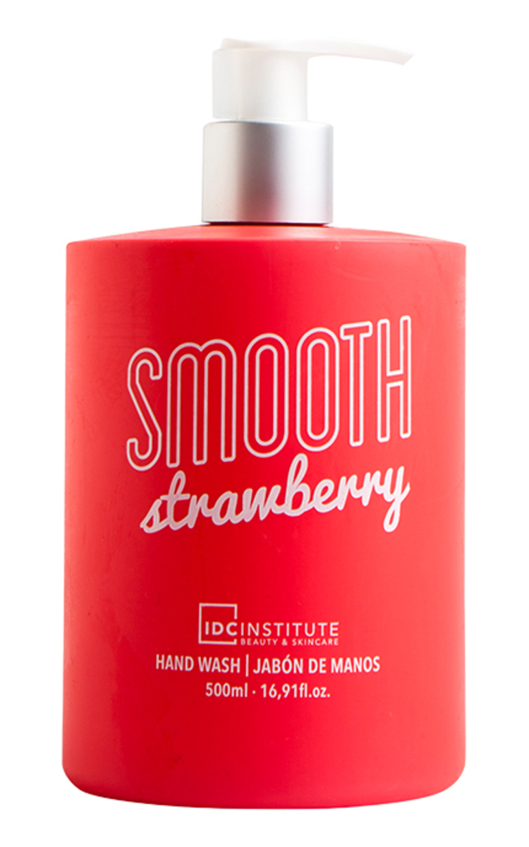 IDC INSTITUTE, SMOOTH TOUCH, skystas muilas, braškių aromato, 500 ml