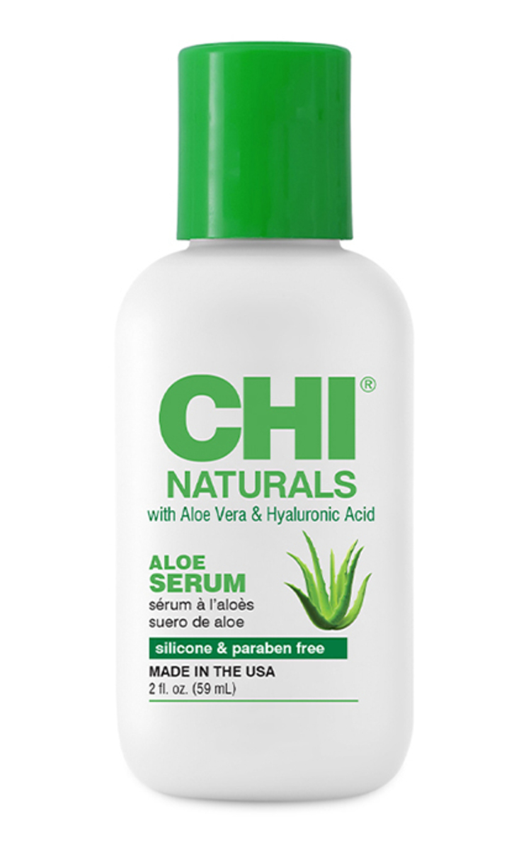 CHI LUXURY CHI, NATURALS, Aloe vera plaukų serumas su hialurono rūgštimi, 59 ml 59 ml