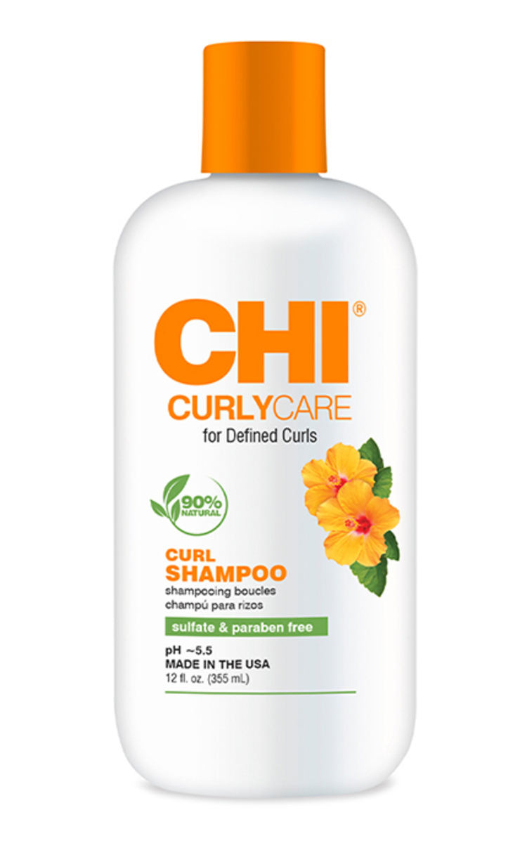 CHI LUXURY CHI, CURLY CARE, garbanotų plaukų šampūnas, 355 ml 355 ml