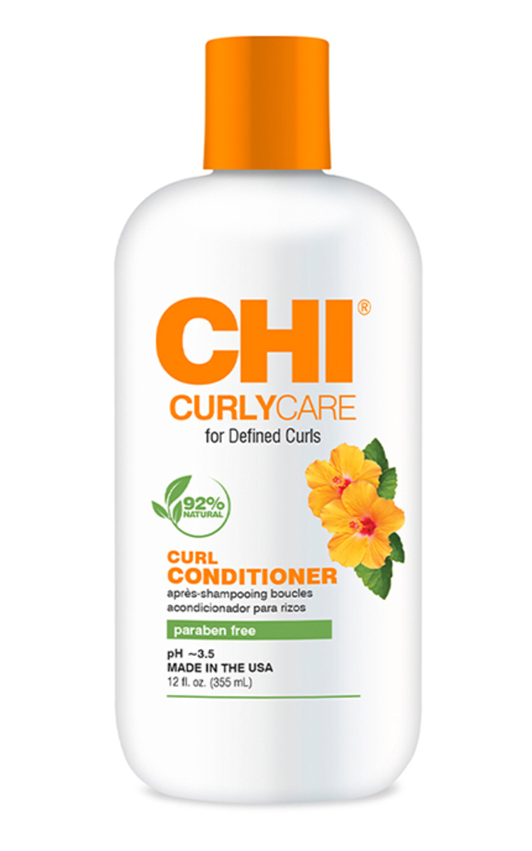 CHI LUXURY CHI, CURLY CARE, garbanotų plaukų kondicionierius, 355 ml 355 ml